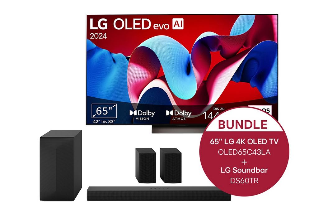 LG OLED C4 Bundle DS60TR