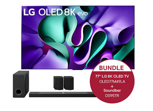 LG M4 77 Zoll Bundle
