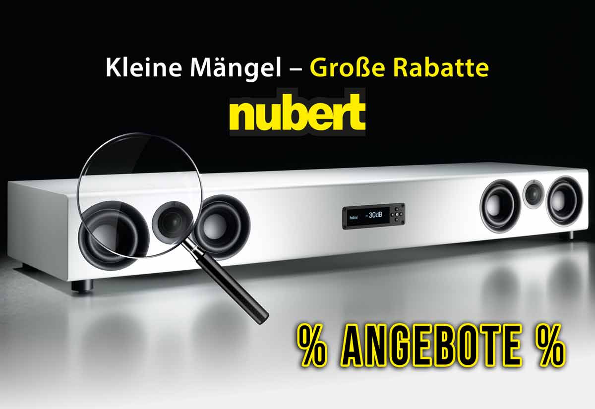 Nubert zweite Wahl Aufmacher