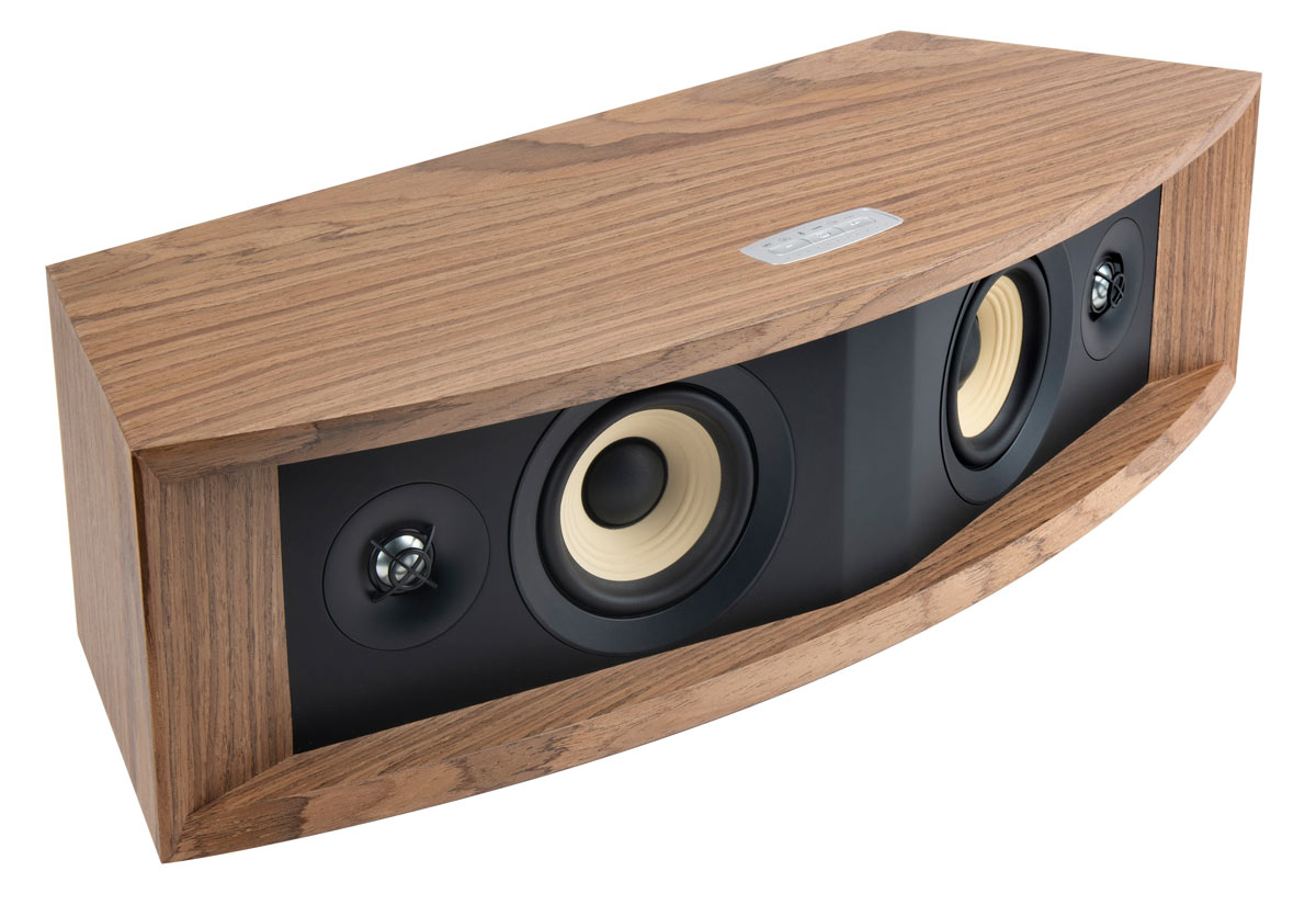 JBL L42ms TopDown QtrRight GrilleOff Walnut HiRez