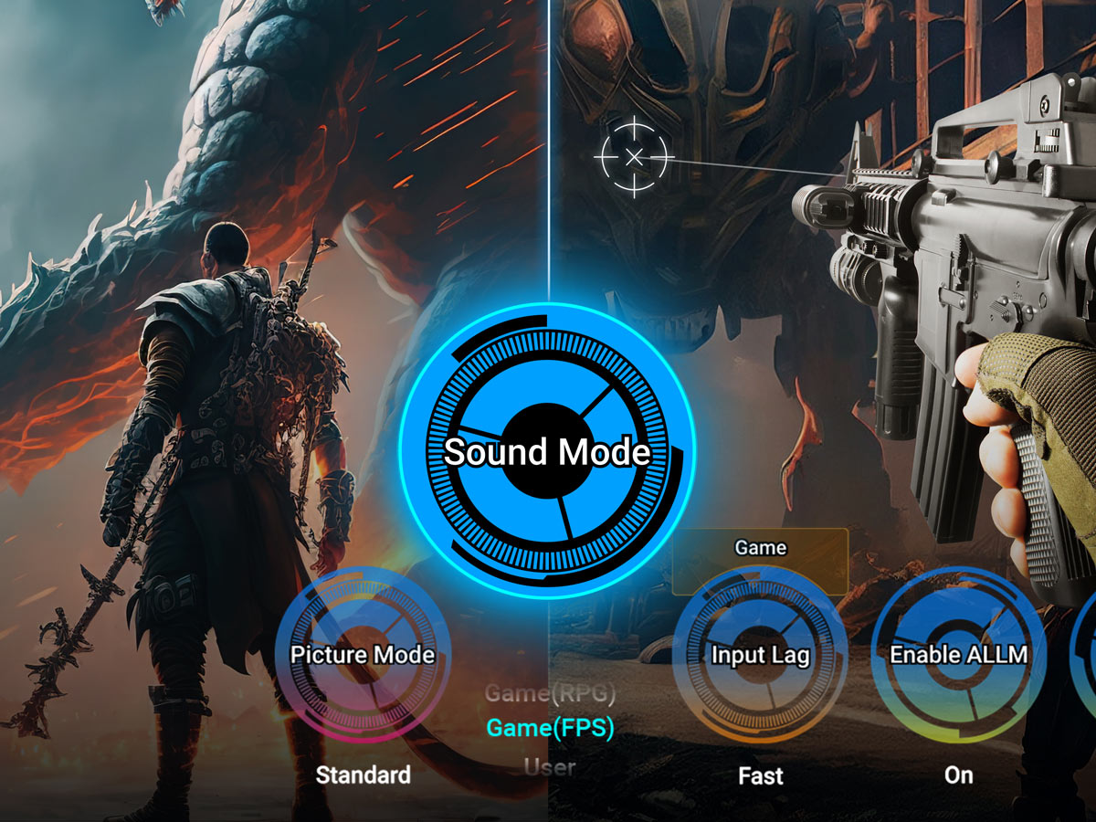 Panasonic Z95.Game.Sound.Mode