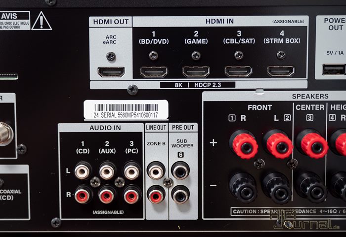 Onkyo TX SR 3100 11