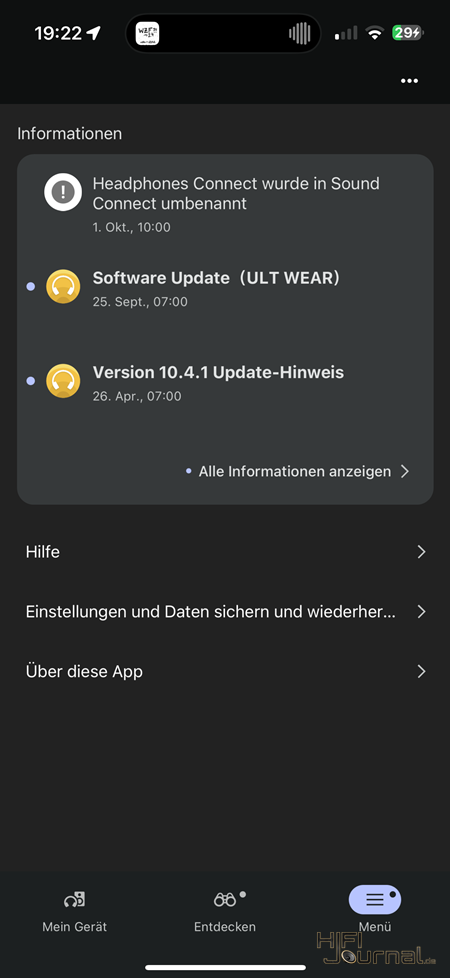 Sony ULT Wear app 12