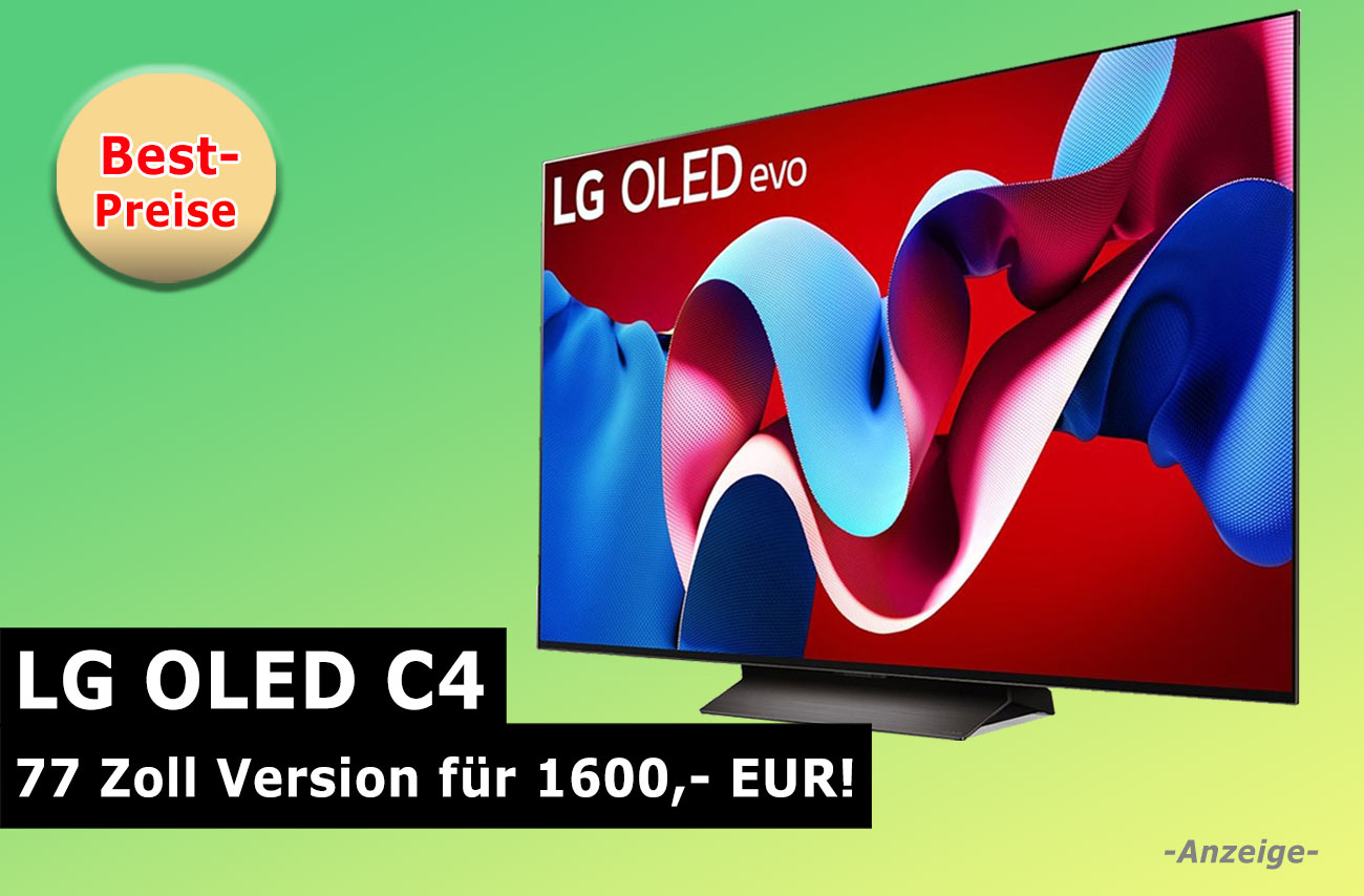 LG Angebot Aufmacher C4 77 Zoll