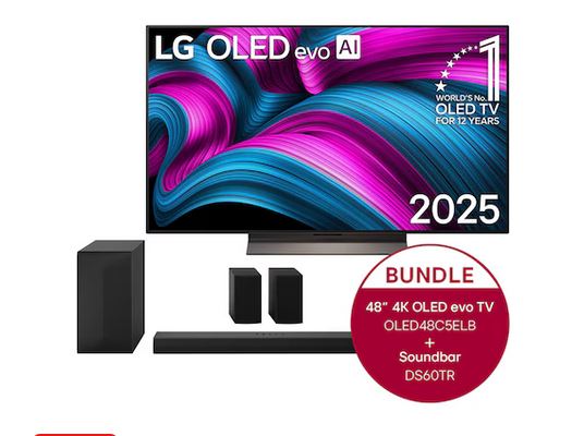 LG C5 48 Zoll DS60TR Bundle