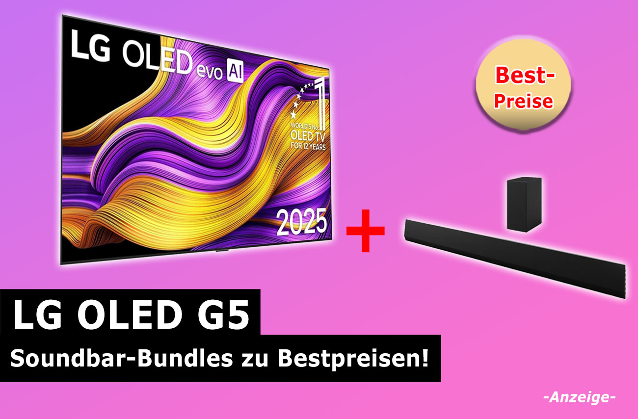 LG Angebot Aufmacher G5 Soundbar Bundles