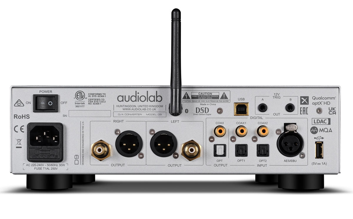 Audiolab D9 Silver 02