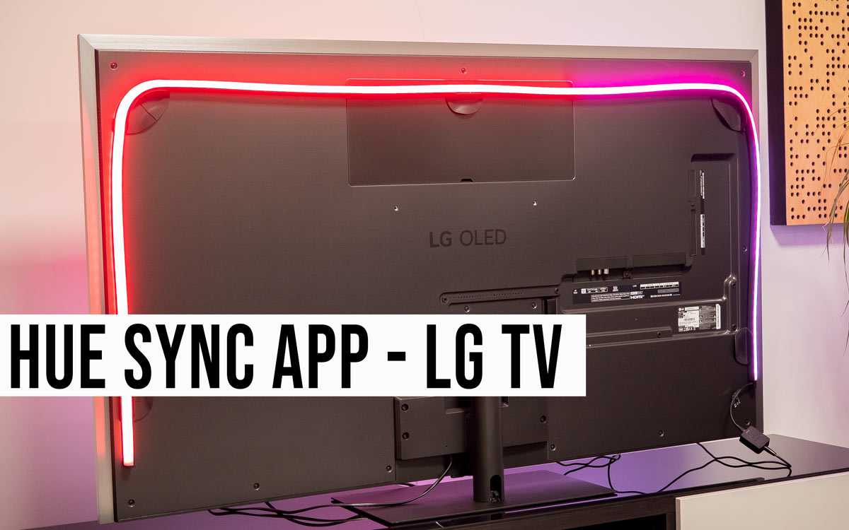 Hue Sync TV App LG OLED aufmacher