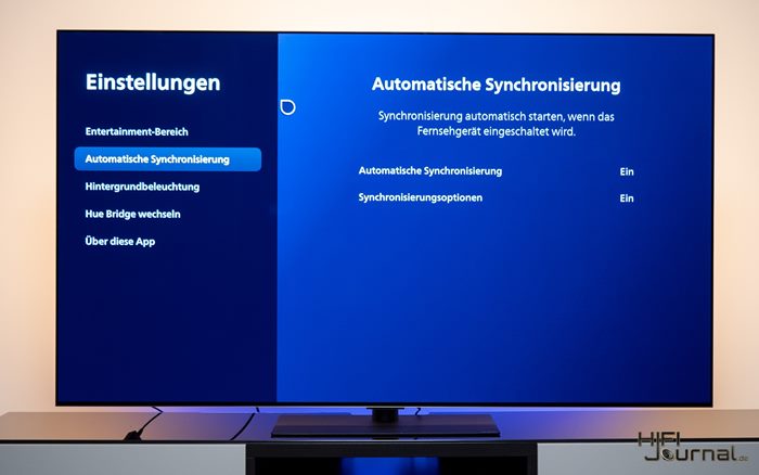 LG G4 OLED Hue Sync app 22