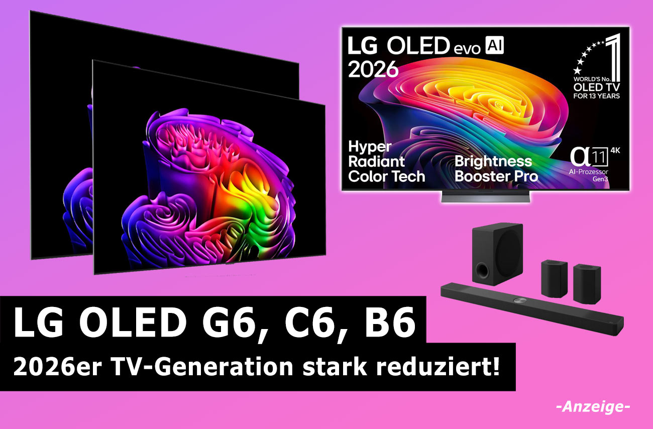 LG Angebot Aufmacher Angebote 2026 TV Generation