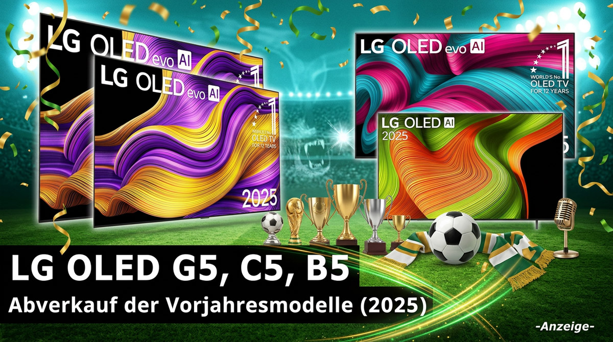 LG OLED TV Angebot Fifa WM 2026 HiFi Journal de