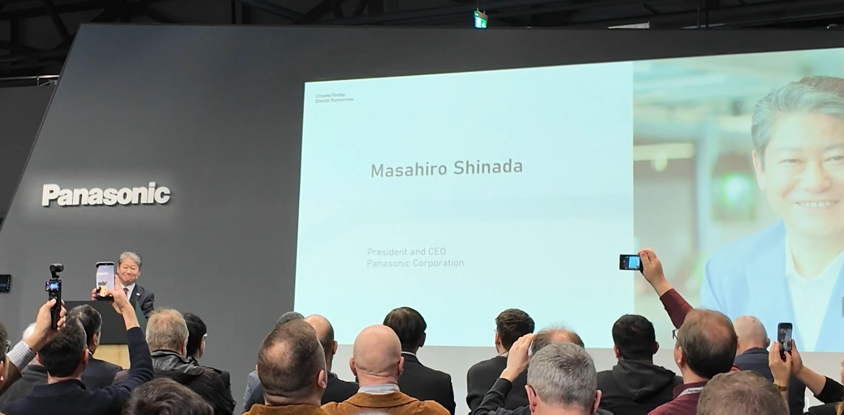 Panasonic CEO Masahiro Shinada