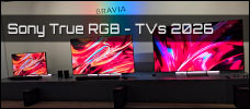 Sony Bravia 9 II und Sony Bravia 7 II - True RGB TVs vorgestellt