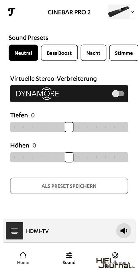 Teufel Cinebar Pro 2 GUI 07
